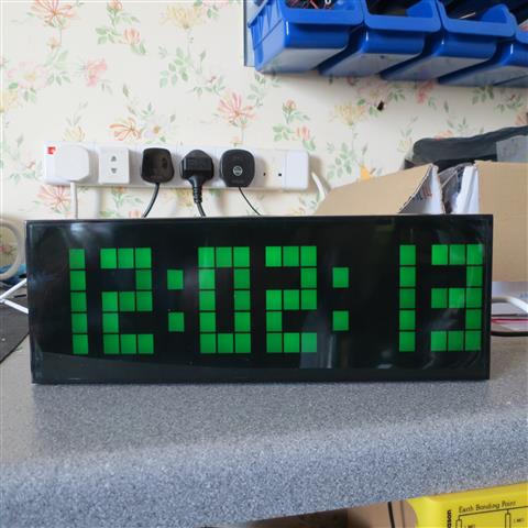 Kosda clock display